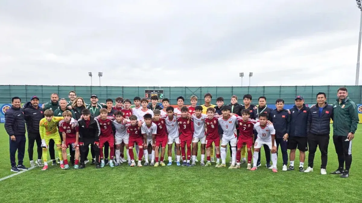 U15 Việt Nam nhận thất bại đáng tiếc, xếp thứ 82 tại FIFA U15 World Cup