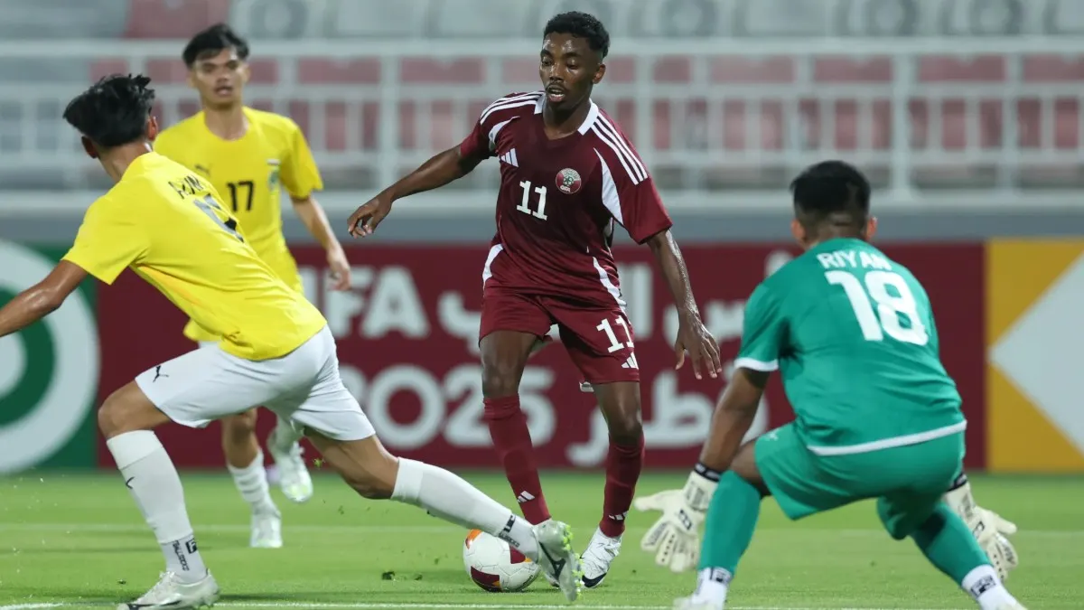 U23 Qatar mang dàn cầu thủ cao gần 2m, chờ thách thức U23 Việt Nam tại Gia Lai